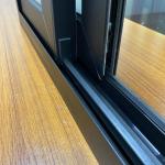 Double Glaze Glass Customized aluminum window frosted glass hook lock