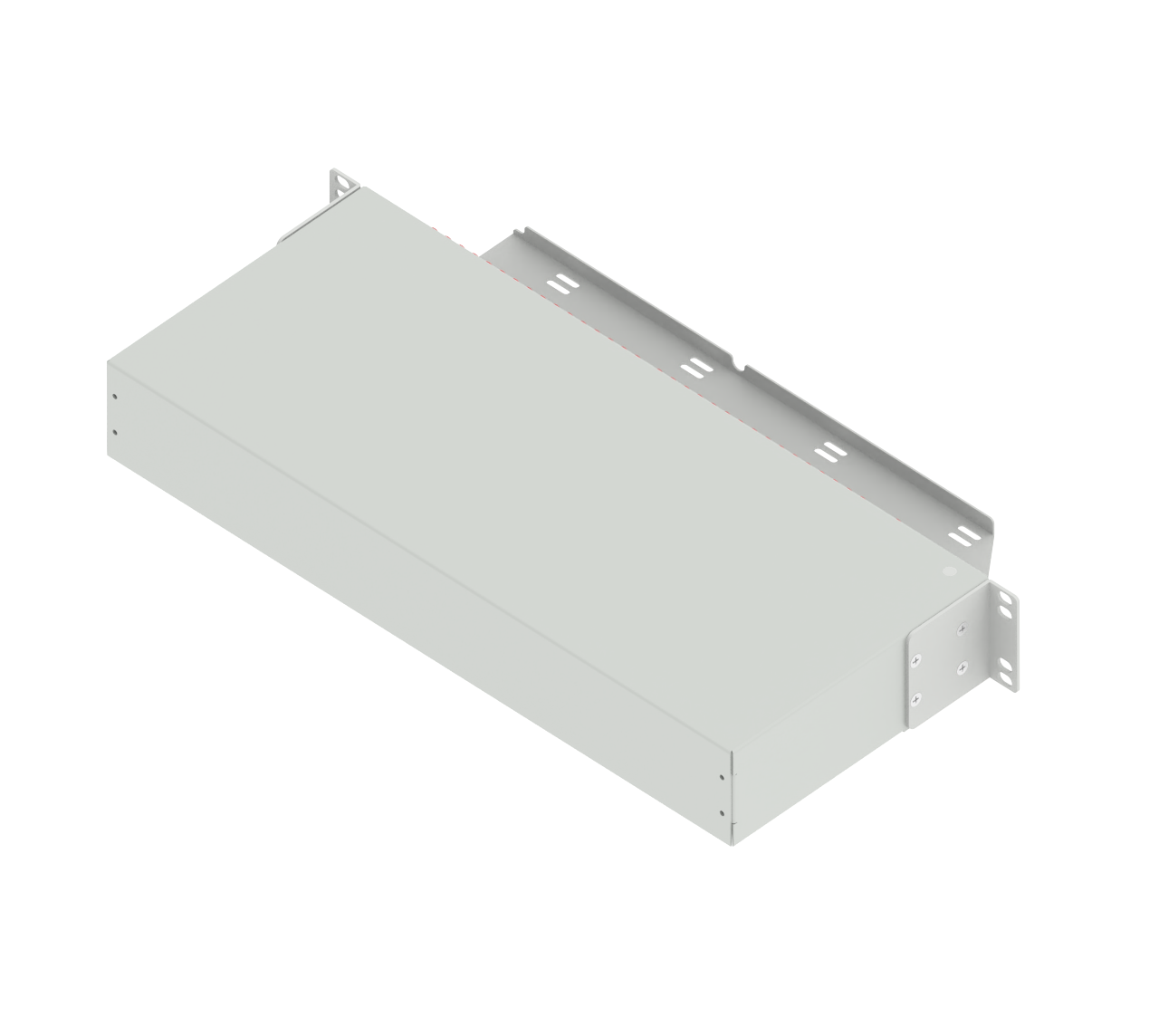 19-Inch FC UPC Swing Optic Fiber Patchpanel Sub-ODF for Network Fiber Optic Splitter