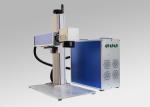 20w 30w Portable Fiber Laser Marking Machine For Metal / Plastic , 110*110mm
