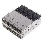 1658390-2 SFP Cage 2x4 Port 16 GB/S Through Hole 160 20 X 8 Position