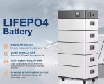 Solar Stromspeicher Battery 10kWh with LiFePO4 Battery Type and Self Cooling
