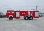 15CBM LHD 290HP Fire Fighting Truck , SINOTRUK HOWO Tanker Fire Truck