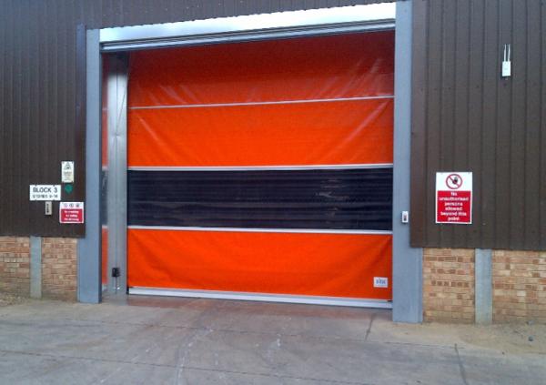 Easy Installation Rapid Roller Doors With Thermal Insulation High Quality Stable