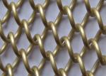 1.5 Times Hanging Metal Coil Drapery Fashionable For Room Divider Partition