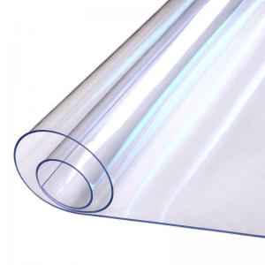 China Ribbed Clear Transparent PVC Sheet Panel Film 6mm Cutting Customized on sale