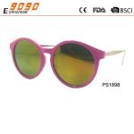 New arrival and hot sale of plastic sunglasses,suitable for women