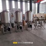 80mm Polyurethane Insulation 300L SUS 304 Conical Fermentor for Beer Fermentatio
