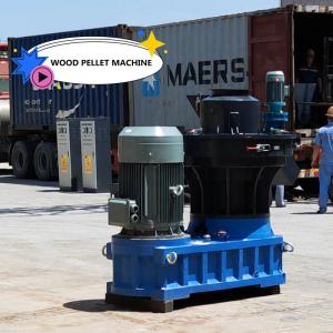 China 50HZ Ring Die Wood Pellet Machine 3Phase Vertical Pellet Making Machine 450-700mm on sale