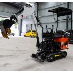 ISO 9001 Pile Pulling Mini Hydraulic Excavator For Landscaping