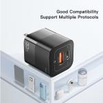 Universal Pd Usb C Power Adapter Brick 5v US Plug 30W 33W Fast Charging