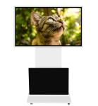 4K Full Screen Vertical Indoor Digital Signage Display 43 Inch LCD Advertising