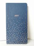Green PU Cover Custom Printed Notebooks , Flat Custom Blank Journals