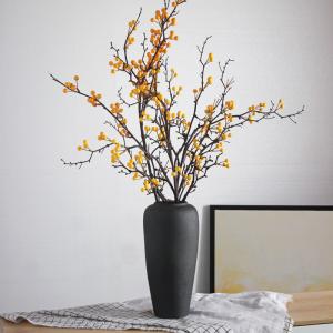 Wholesale Nordic Modern Ins Design ART Deco Style Ceramic Flower Display Vase Pottery Tabletop Pot from china suppliers