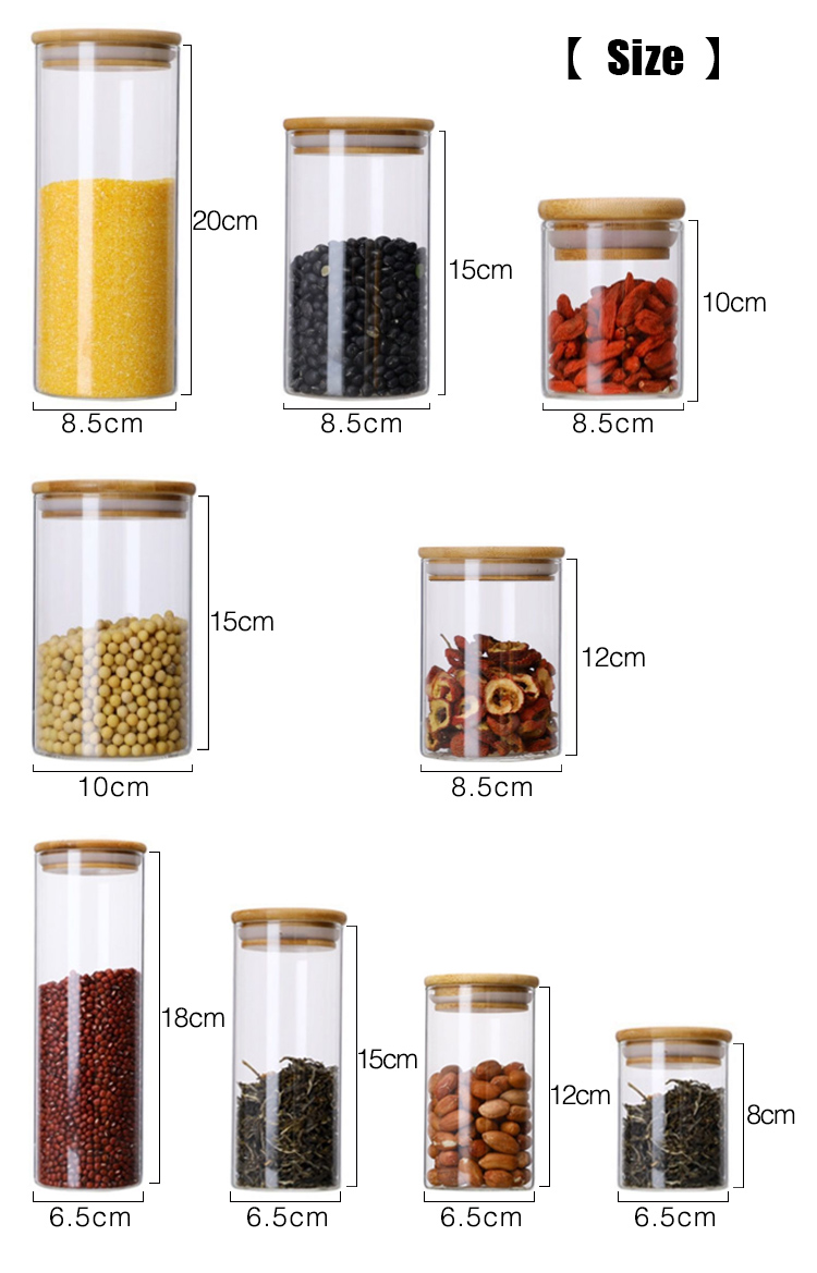 100ml-2000ml Small Mason Jars With Lids