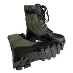Rubber Sole Comfortable Durable Mid-calf Leather and Oxford Boots Height About