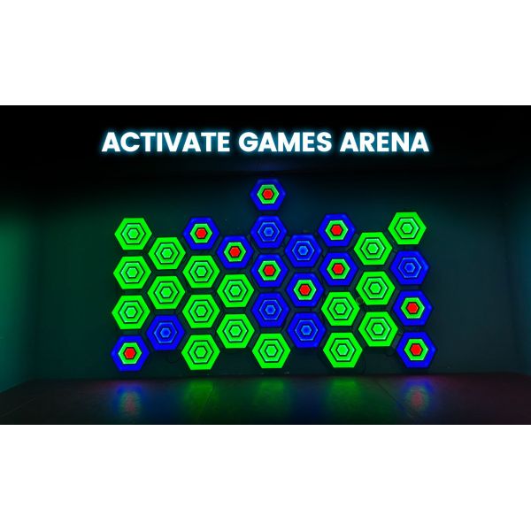 Ar Game Interactive Throwing Game Activate Arena Wall Light Interactive Induction Gaming Wall Light