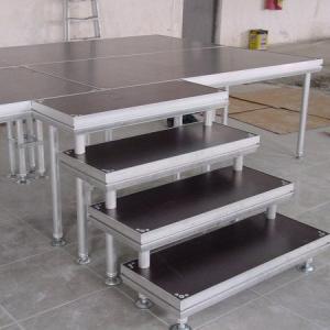Wholesale High Stability Stage Stair Made By Aluminum Tube And 18mm Plywood from china suppliers