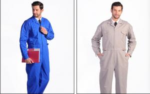 Anti - Static Flame Retardant Insulated Coveralls Oil Resistant For Gas Station