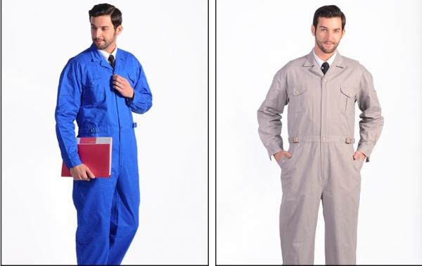 Quality Anti - Static Flame Retardant Insulated Coveralls Oil Resistant For Gas Station for sale