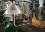 High Speed Disc Bowl Centrifuge / Vegetable Oil Separator For Fats Refining