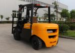 Full Free Mast CE Approved Industrial Forklift Truck 4.5 Ton With 59KW Engine