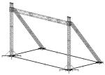 Easy Install Mobile P8 LED Screen Rental SMD Outdoor Stage Background LED