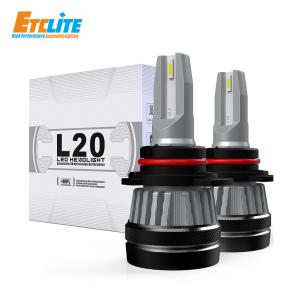 Wholesale 9012 Car LED Headlight Bulbs 4000K Temperature IP68 Waterproof from china suppliers