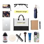 Big Capacity Blank Sublimation Linen Tote Bag Beach Bag For Sublimation Printing
