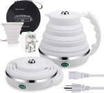 Portable Electric Kettle Foldable Water Boiler For Coffee Tea Fast Boiling Pot