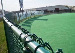 Wholesale Black Pvc Coated Construction Chain Link Security Fence 60&quot; X 50'' 11 Gauge For Garden Building from china suppliers