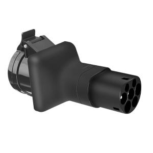 Wholesale 16A/32A Rated Current Black Type 2 Charging Station Adapter for Commercial EV Charger from china suppliers
