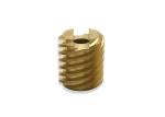 ISO Approval Micro Machining Plating Brass Turned Parts