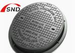 Anti Displacement Ductile Iron D400 Manhole Cover For Urban Main Roads
