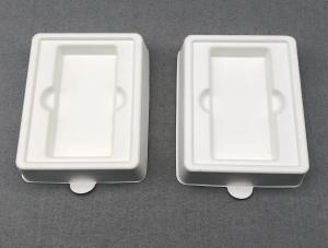 China Biodegradable Paper Pulp Tray Pulp  Recyclable Molded Pulp Packaging on sale