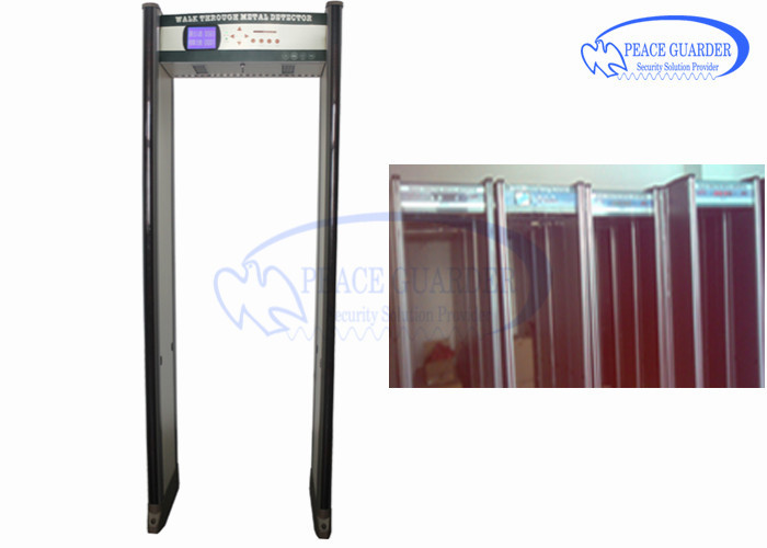 100 - 240V 24 Zones Ferrous Metal Detector Gate With Capturing Pictures Camera