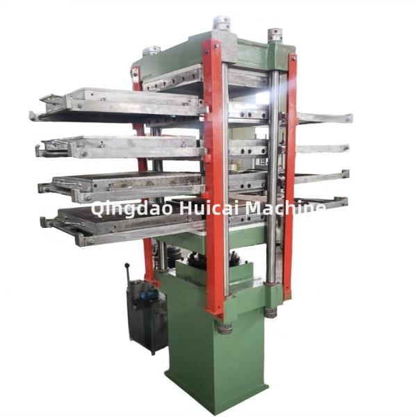 Rubber Floor Tile Making Machine 2020 Year Hot Plate Size 550*550mm Hydraulic