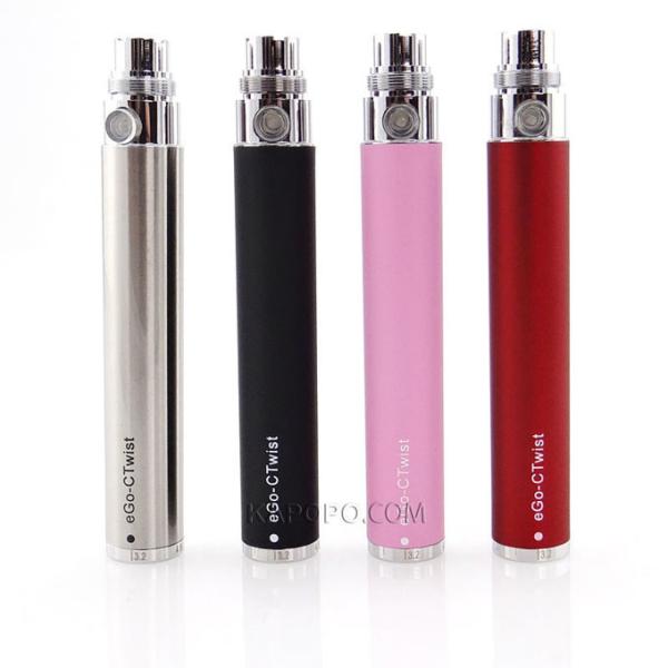 2015 new product variable voltage battery ego c twist 650mah electronic