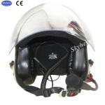 High noise cancel aviation headset Powered paraglider helmet/PPG helmet red
