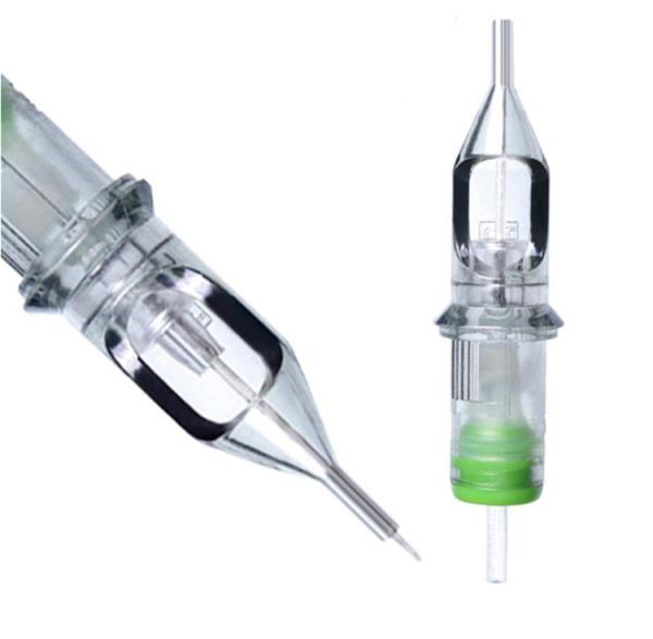 Round Liner RL Cartridge Tattoo Needle With Inner Membrane And Stabilizer
