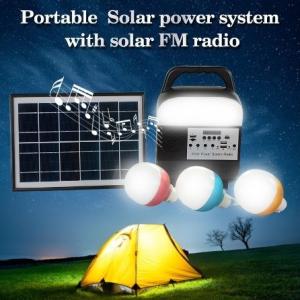 Wholesale High Quality Newest Solar Light with Radio Factory Produce Solar Lights OEM Order from china suppliers