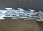 High Grade BTO 22 Razor Wire Fence 500mm Coil Diameter Concertina Blade Wire