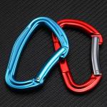 Finish OEM 22-24 KN Carabiner Hook 7075 Aluminum Carabiner Climbing Safety Snap