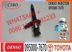 High Speed Steel Rav4 095000-7670 23670-09280 Car Universal Fuel Injector