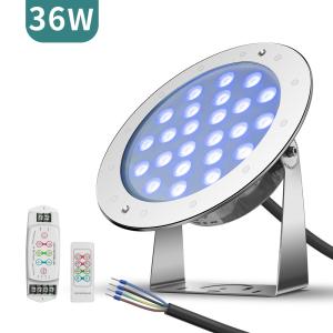 Wholesale 35W 1200LM Waterproof Led Underwater Light RGB IP68 FCC from china suppliers
