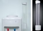 Screw Mounted Paper Cup Dispenser , Plastic Cup Holder For Water Dispenser