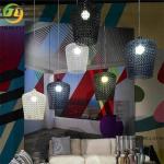 Hollow Modern Pendant Light LED Bar Restaurant Chandelier AC85 - 265V