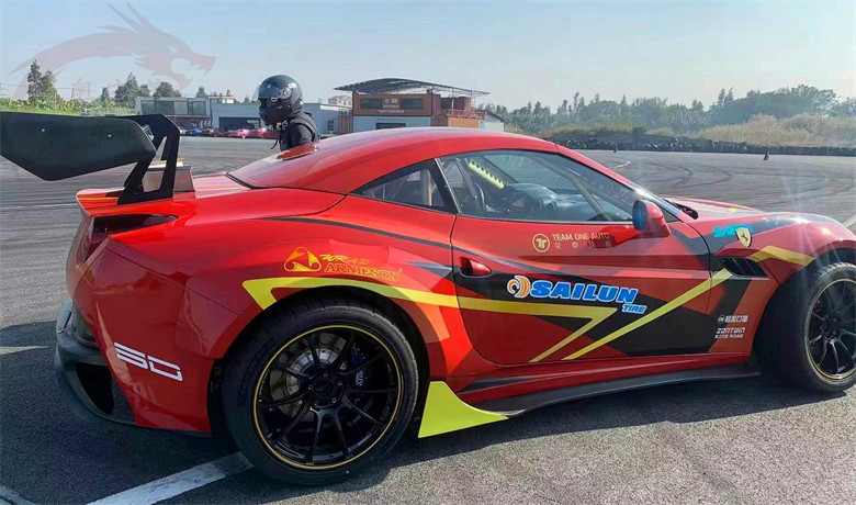 For Ferrari California Body Kit Dry Carbon Fiber California Upgrade SD Wide-body Kit