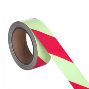 China Outdoor Fluorescent Glow In The Dark Tape For Stage Safety Custom on sale