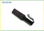 Streamlined Appearance Handheld Metal Scanner , Hand Wand Metal Detector