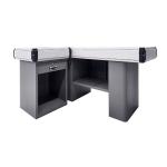 High Durability Stainless Steel Checkout Counter Cash Counter Table With